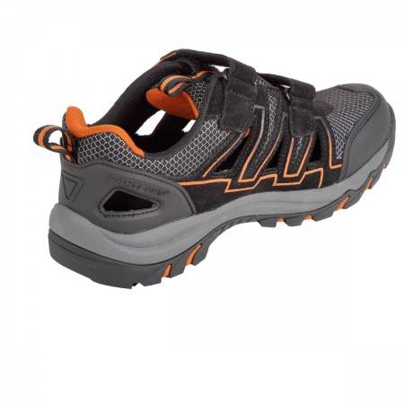 SANDAŁY ROBOCZE LAHTI CZARNO-SZARO-POMAR. 42  L3060642