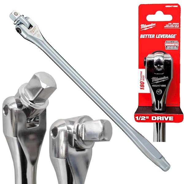 Pokrętło przegubowe do nasadek 1/2" Milwaukee 38cm - 4932471866