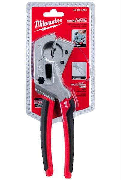 Szczypce obcinak ucinak do rur  PCV PEX PE PB 25mm Milwaukee 48224202