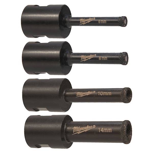 Zestaw otwornic diamentowych 8-14mm M14 Milwaukee - 4932471863