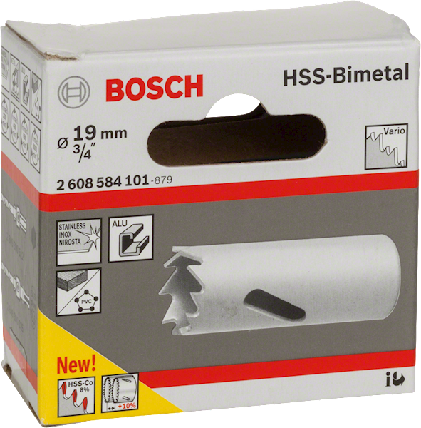 OTWORNICA BIMETALOWA FI-19mm  BOSCH 2608584101