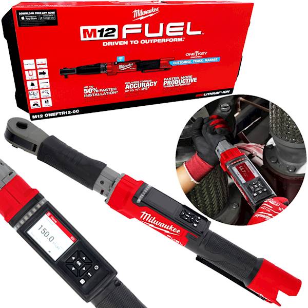 Klucz dynamometryczny Milwaukee M12ONEFTR12-0C 16.9 - 203.4Nm 59cm   4933464969