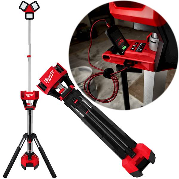 Lampa akumulatorowa 6000lm Milwaukee M18HOSALC-0  - BODY   4933478116