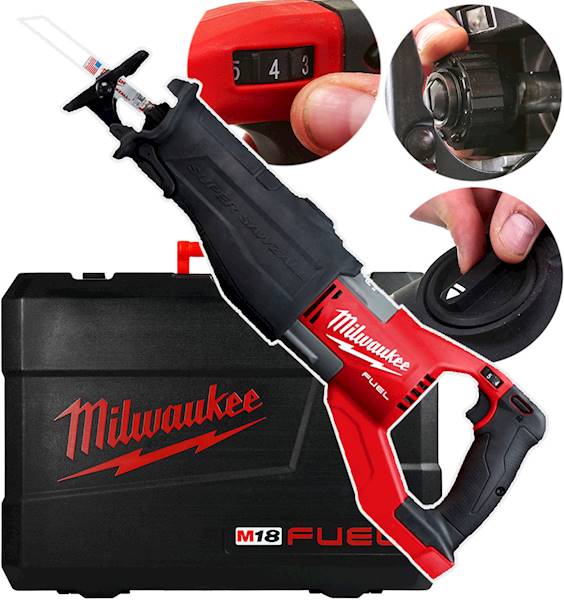 Piła szablasta lisica Milwaukee M18FSX-0C