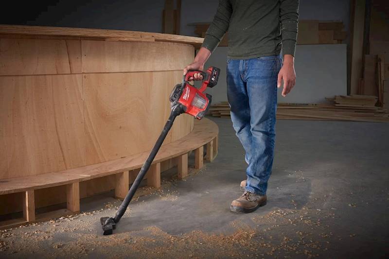 Odkurzacz akumulatorowy Milwaukee M18CV-0 HEPA - 4933459204