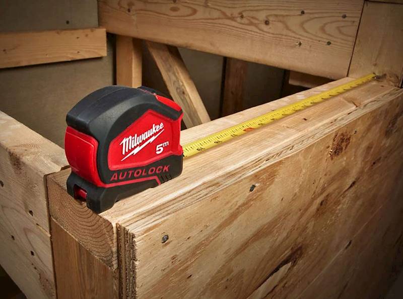 Miara taśma miernicza 5M Autolock 25mm Milwaukee   4932464663