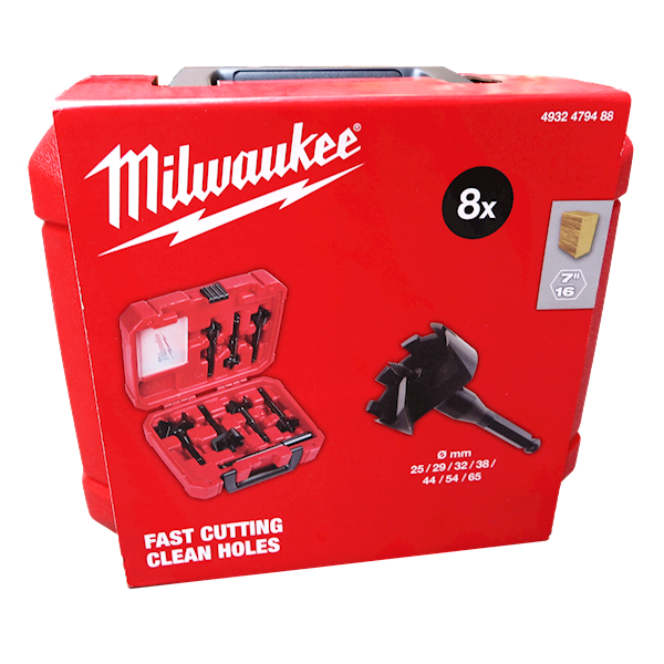 Wiertła samoposuwne zestaw 25-65mm Milwaukee - 4932479488