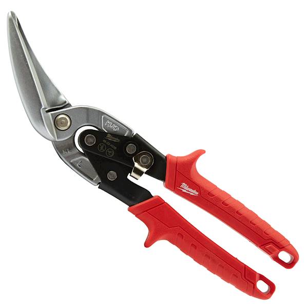 Nożyce do cięcia blachy lewe długie odgięte Milwaukee - 48224538