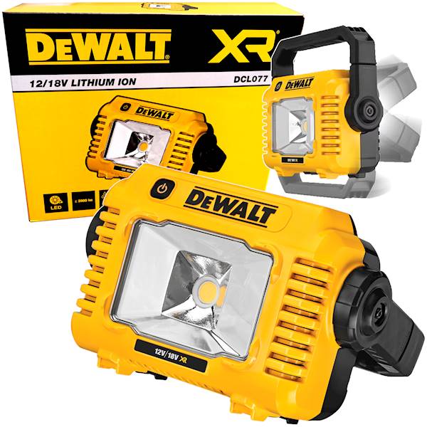 Lampa robocza akumulatorowa 12/18V DeWalt  DCL077-XJ