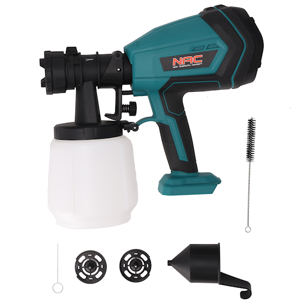 Pistolet malarski do malowania akumulatorowy 1l 20V NAC PG-LI-20V Body