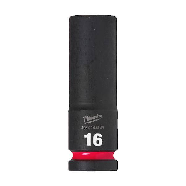 Nasadka udarowa 6-kątna DŁUGA 1/2 Milwaukee 16mm   4932480334