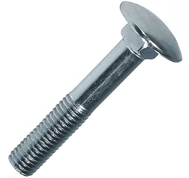 DIN 603 PN 82406 ŚRUBA ZAMKOWA M16X120 KL.8.8 OCYNK