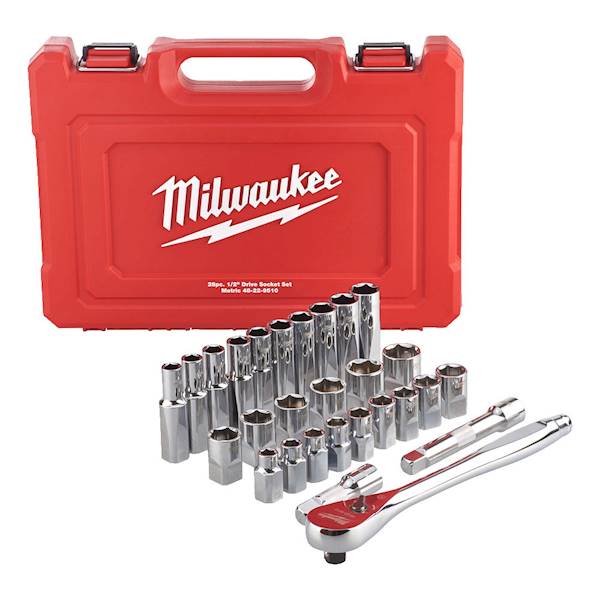 Zestaw nasadek z grzechotką 28szt 1/2 Milwaukee - 4932471864