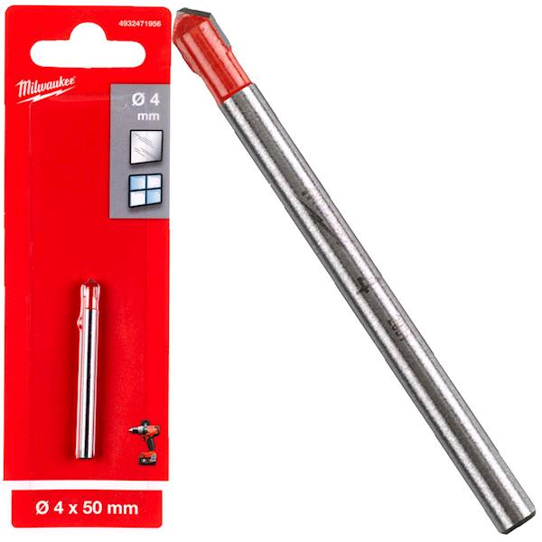 Wiertło do szkła i ceramiki Milwaukee 4mm - 4932471956