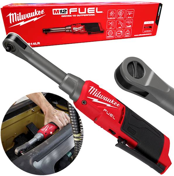 Grzechotka akumulatorowa 1/4" 47Nm Milwaukee M12FHIR14LR-0   4933480790