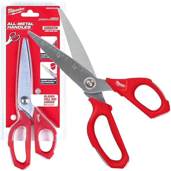 Nożyczki budowlane proste mocne Milwaukee 230mm -  4932479409