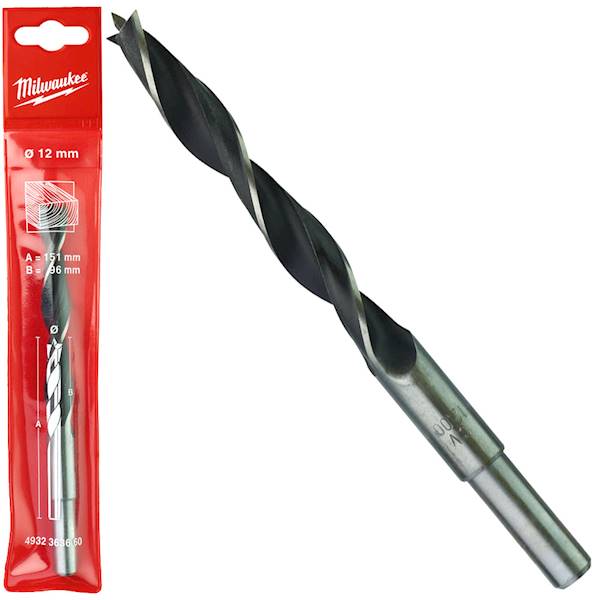 Wiertło do drewna Milwaukee 12mm - 4932363660