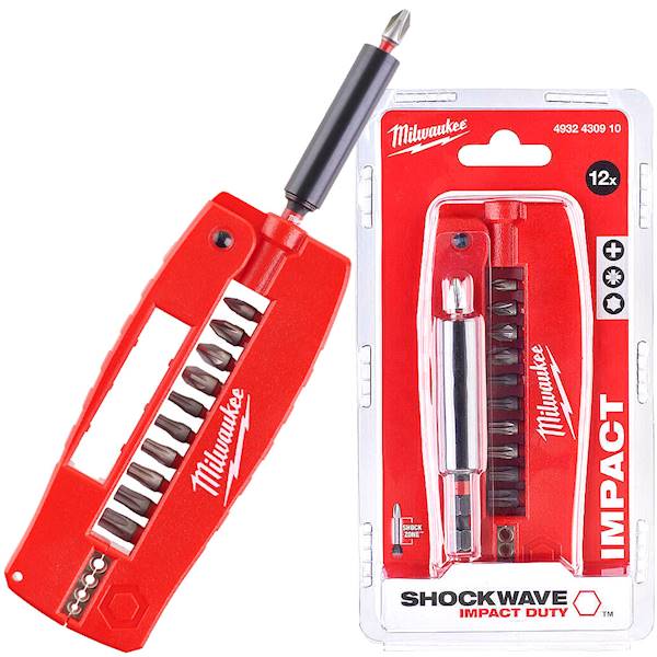 Zestaw bitów SHOCKWAVE uchwyt + ściągacz izolacji - 4932430910