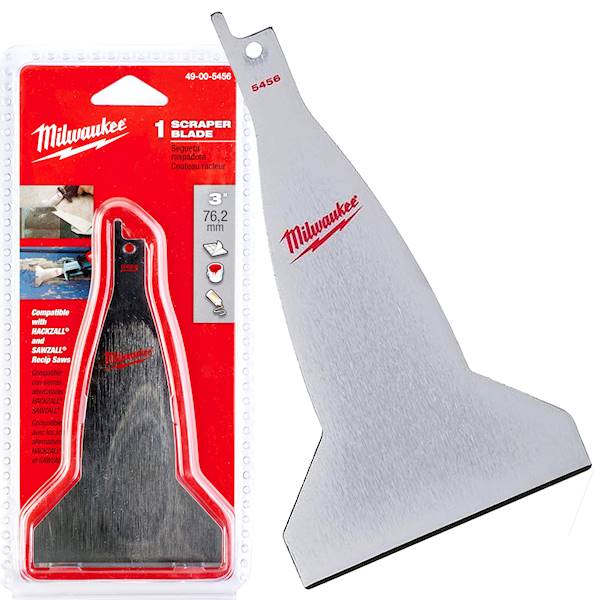 Skrobak do usuwania tapet kleju farby 75mm Milwaukee - 49005456