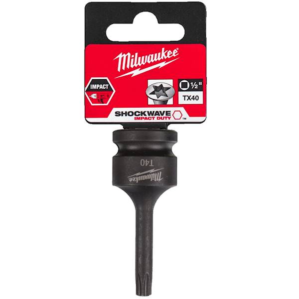 Nasadka udarowa TORX 1/2 Milwaukee T40   4932478060