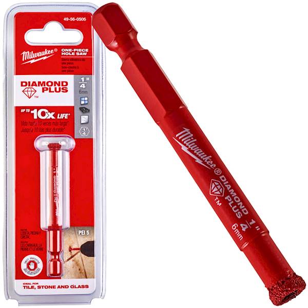 Otwornica wiertło diamentowe GRES 6mm Milwaukee - 49560505