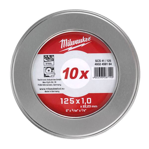 Tarcza tnąca INOX Pro+ 125x1x22,2   Milwaukee 4932478998
