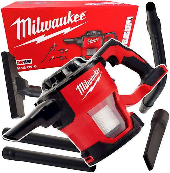 Odkurzacz akumulatorowy Milwaukee M18CV-0 HEPA - 4933459204