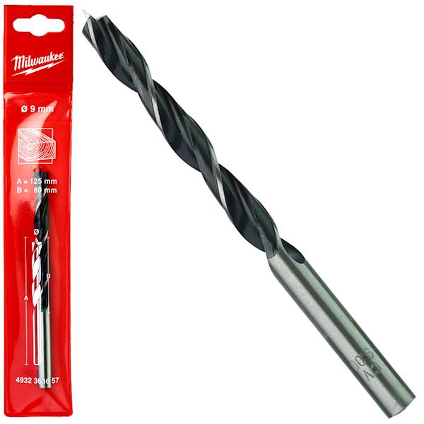 Wiertło do drewna Milwaukee 9mm - 4932363657