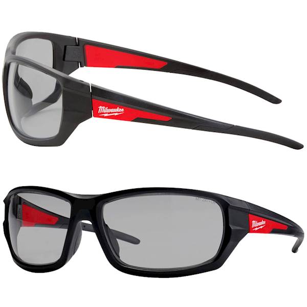 Okulary ochronne MILWAUKEE lekko przyciemnione - 4932478908