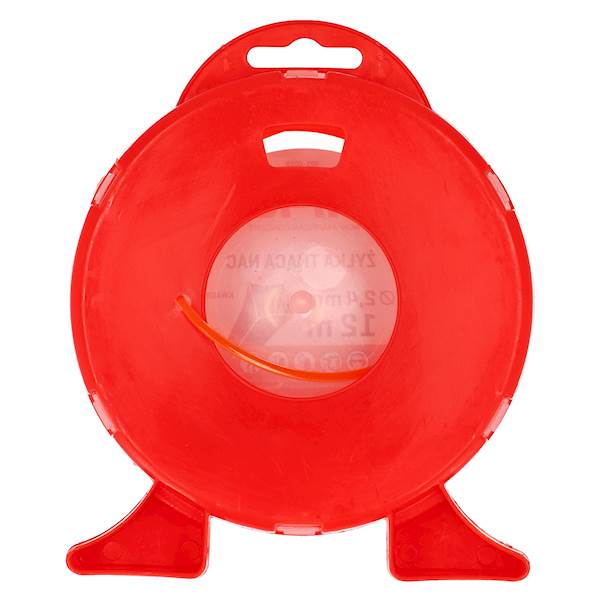 Żyłka tnąca do kos podkaszarek NAC KWADRAT 2,4mm 12m Pomarańczowa