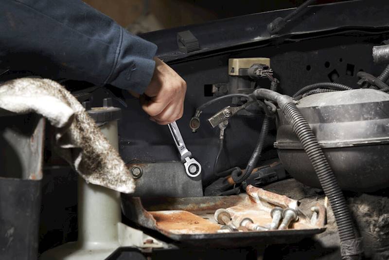 Klucze płasko-oczkowe z grzechotką 7szt Milwaukee - 4932478557