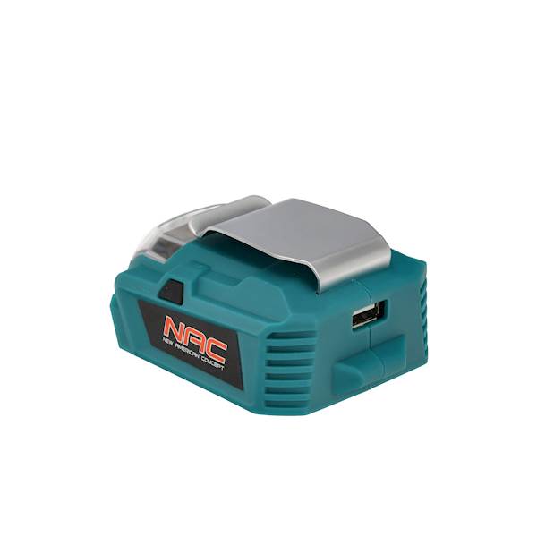 ADAPTER ŁADOWARKA USB 1,5A - lampka LED 30lumen 20V NAC CH-LI-20V