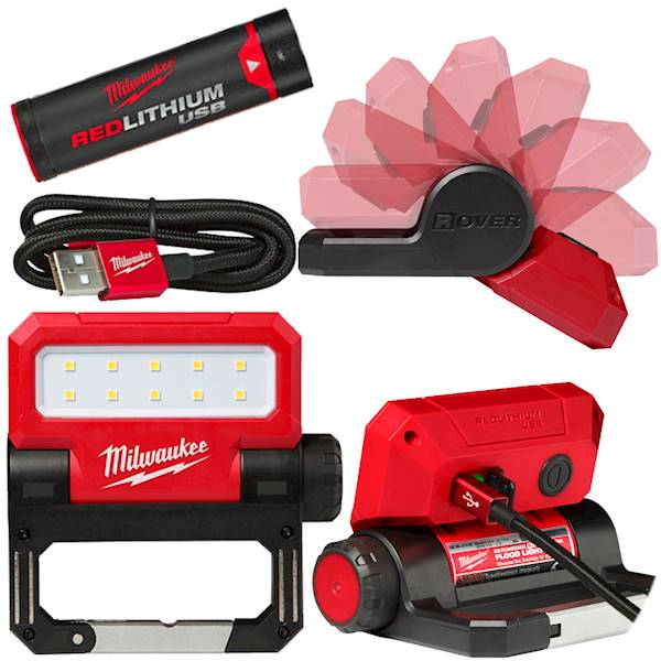 Lampa kieszonkowa magnes 550lm Milwaukee L4FFL-301   4933479766