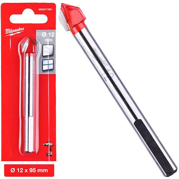 Wiertło do szkła i ceramiki Milwaukee 12mm - 4932471961