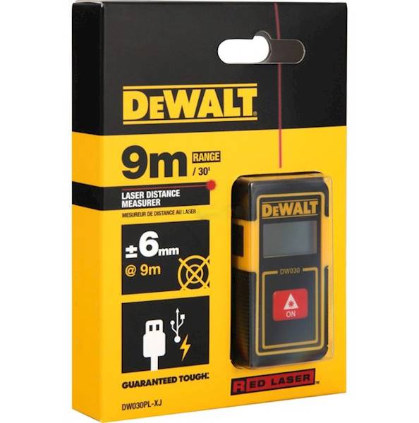 Dalmierz laserowy DeWalt DW030PL-XJ 9 metrów USB