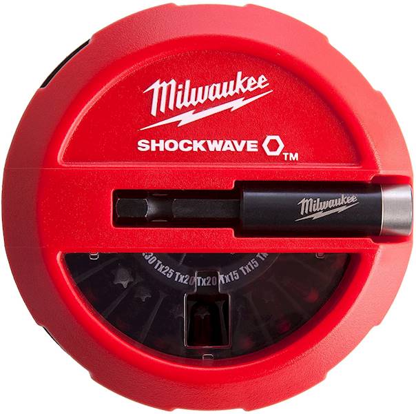 Zestaw bitów 15szt. SHOCKWAVE Milwaukee 4932430904 Udarowe !
