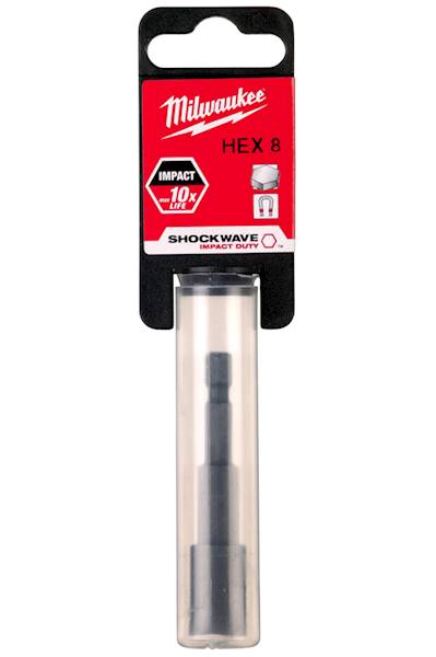 Nasadka udarowa magnetyczna 8mm farmer Milwaukee - 4932352541