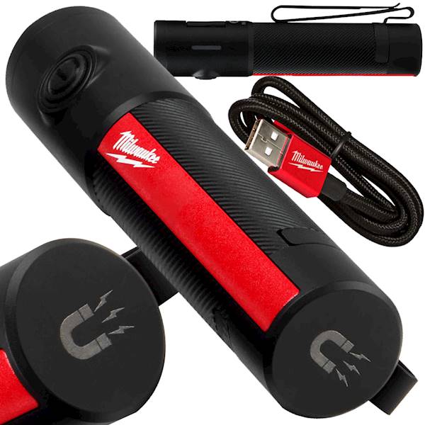 Latarka ręczna IP67 USB Milwaukee IR FL500 500lm   4933478586