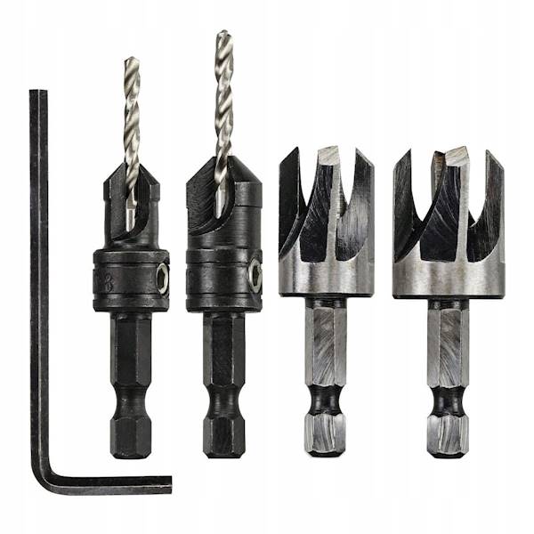 Zestaw pogłębiaczy 4szt 8-12,7mm DeWalt DT7620 -QZ   DT7620-QZ