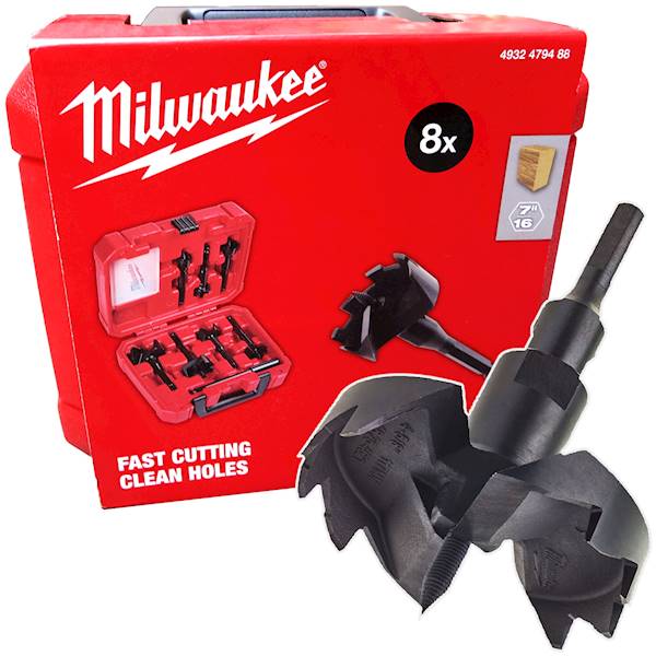 Wiertła samoposuwne zestaw 25-65mm Milwaukee - 4932479488