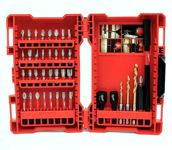 Zestaw bitów 40szt. SHOCKWAVE Milwaukee 4932430908 Udarowe !