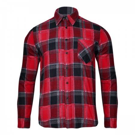 KOSZULA FLANELOWA W KRATĘ CZERWONA  ROZ.2XL     LAHTI PRO  LPKF12XL