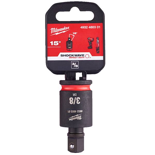 Adapter przegubowy udarowy Milwaukee 3/8"   4932480301