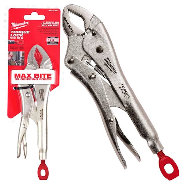 Szczypce zaciskowe MORSE'A Milwaukee Wygięte MaxBite 170mm - 4932471730