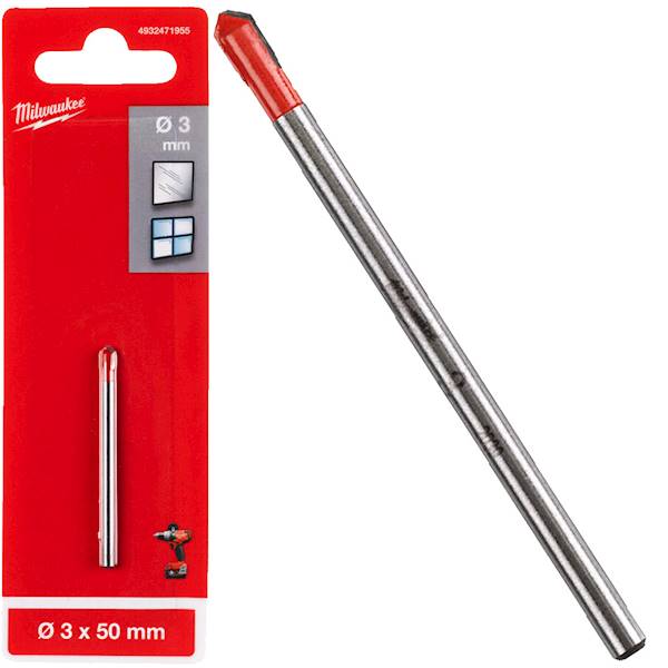 Wiertło do szkła i ceramiki Milwaukee 3mm - 4932471955
