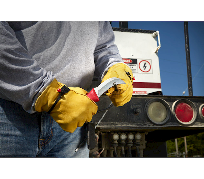 Nóż z zakrzywionym ostrzem do przewodów Milwaukee - 4932464829