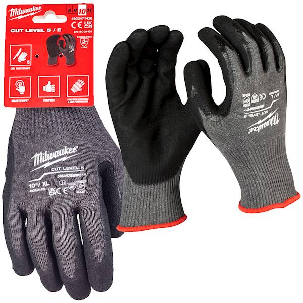 Rękawice przeciwprzecięciowe 5/E Milwaukee 10/XL - 4932471426