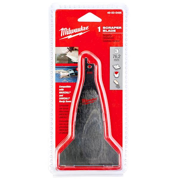 Skrobak do usuwania tapet kleju farby 75mm Milwaukee - 49005456