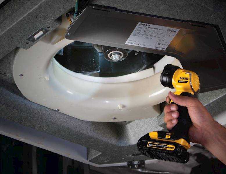 Lampa latarka warsztatowa LED 18V DeWalt DCL040-XJ