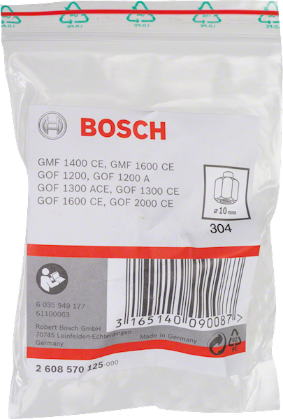 TULEJA / NAKRĘTKA ZACISKOWA 10mm BOSCH 2608570125